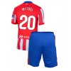 Atletico Madrid Axel Witsel #20 Heimtrikot 2024-25 Kurzarm (+ kurze hosen)